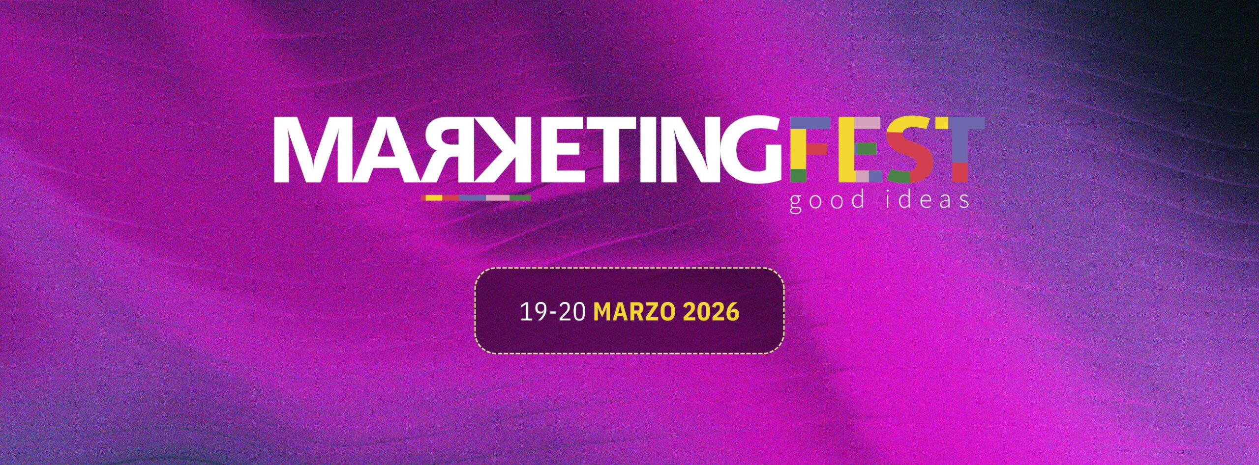 MarketingFest 2026, programma ufficiale. Si parte già mercoledì a Manfredonia