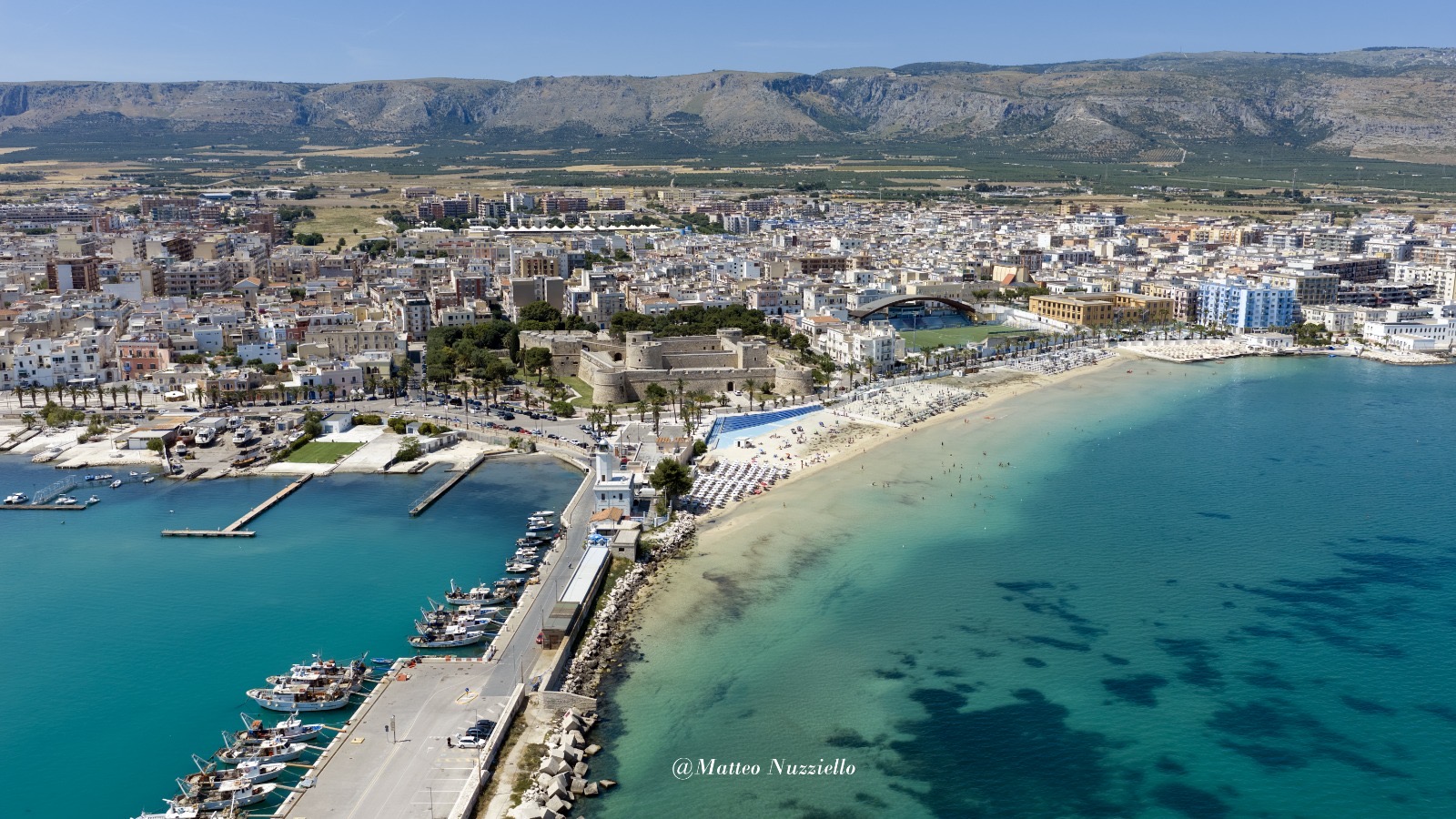 manfredonia alto spiaggia foto Nuzziello