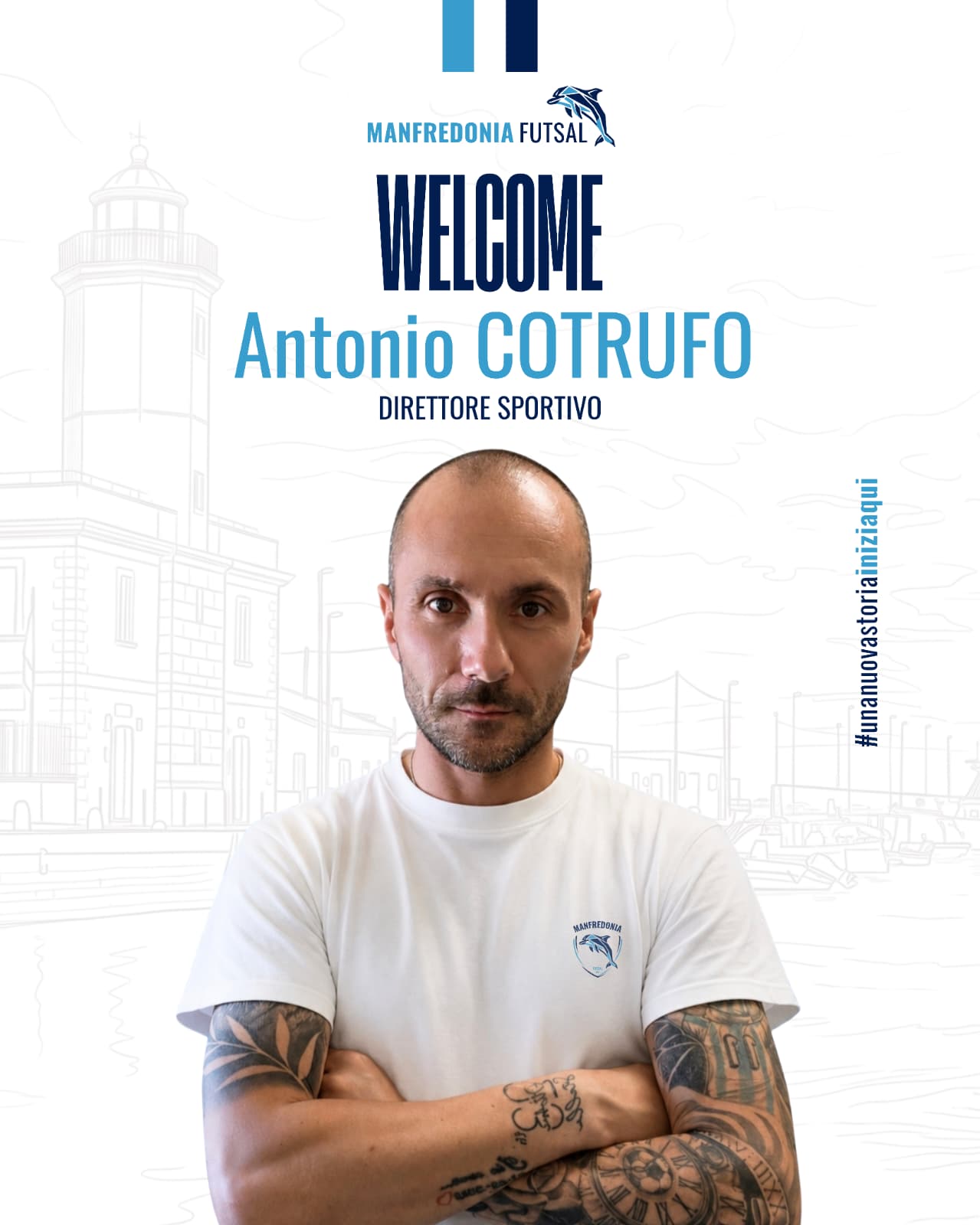 Antonio Cotrufo è il Direttore Sportivo del Manfredonia Futsal