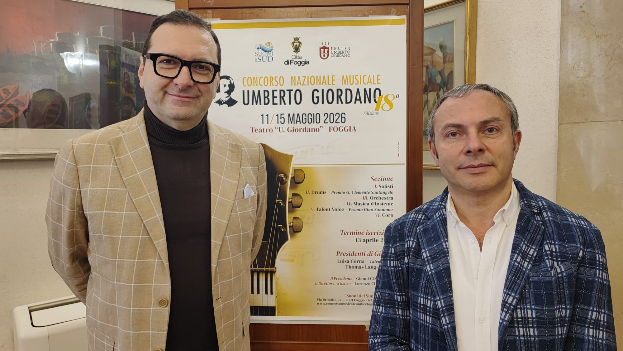 concorso giordano al via la xviii edizione da domani attesi 1200 giovani musicisti e cantanti da Ilsipontino.net concorso giordano al via la xviii edizione da domani attesi 1200 giovani musicisti e cantanti