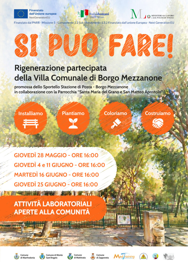 borgo mezzanone si pu242 fare la comunit224 rigenera la villa comunale da Ilsipontino.net borgo mezzanone si pu242 fare la comunit224 rigenera la villa comunale