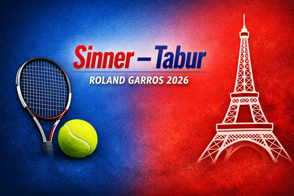 sinner 8211 tabur al roland garros 2026 dove vederla in tv streaming e in chiaro orario e dettagli da Ilsipontino.net sinner 8211 tabur al roland garros 2026 dove vederla in tv streaming e in chiaro orario e dettagli