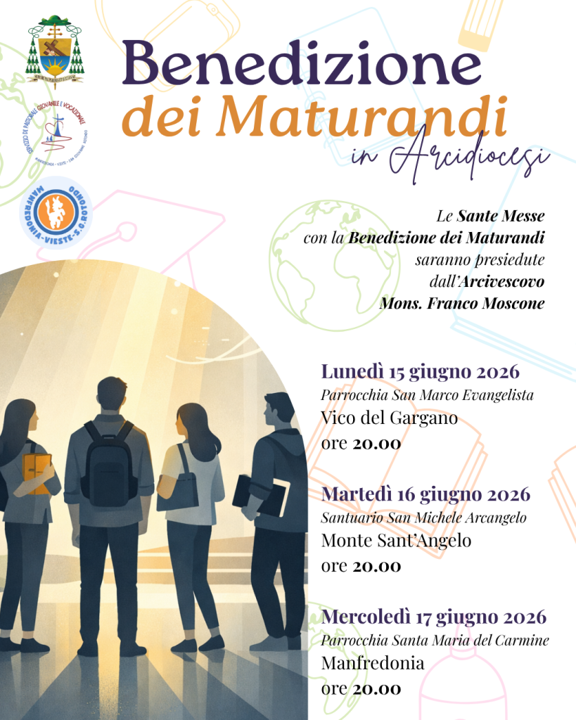 benedizione dei maturandi a vico del gargano monte sant8217angelo e manfredonia da Ilsipontino.net benedizione dei maturandi a vico del gargano monte sant8217angelo e manfredonia