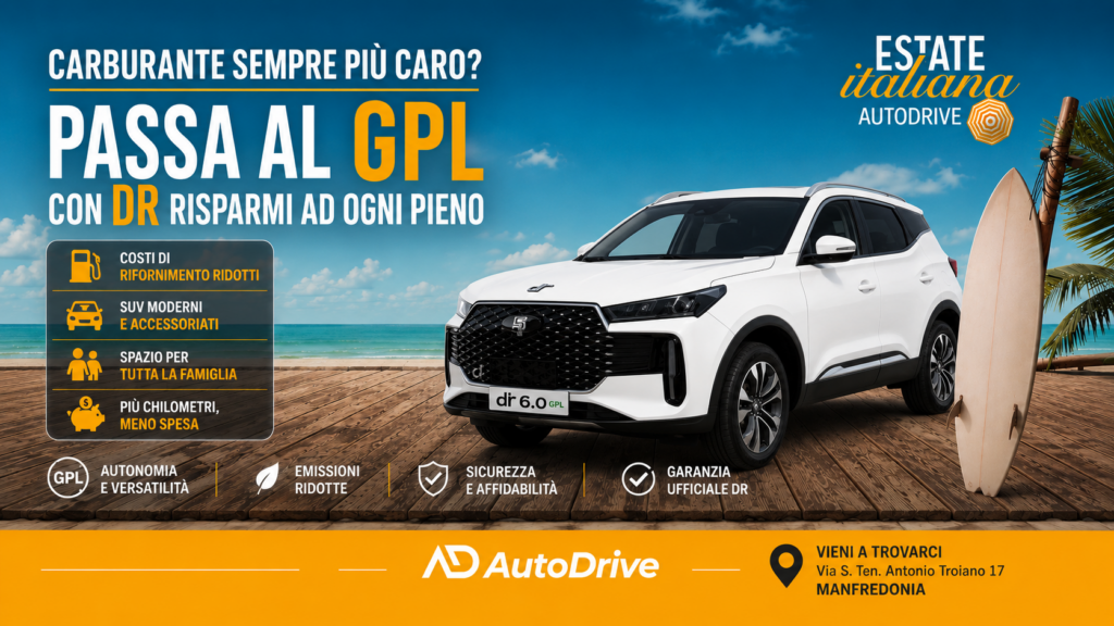 carburante sempre pi249 caro cresce l8217interesse per il gpl da autodrive protagoniste le dr da Ilsipontino.net carburante sempre pi249 caro cresce l8217interesse per il gpl da autodrive protagoniste le dr