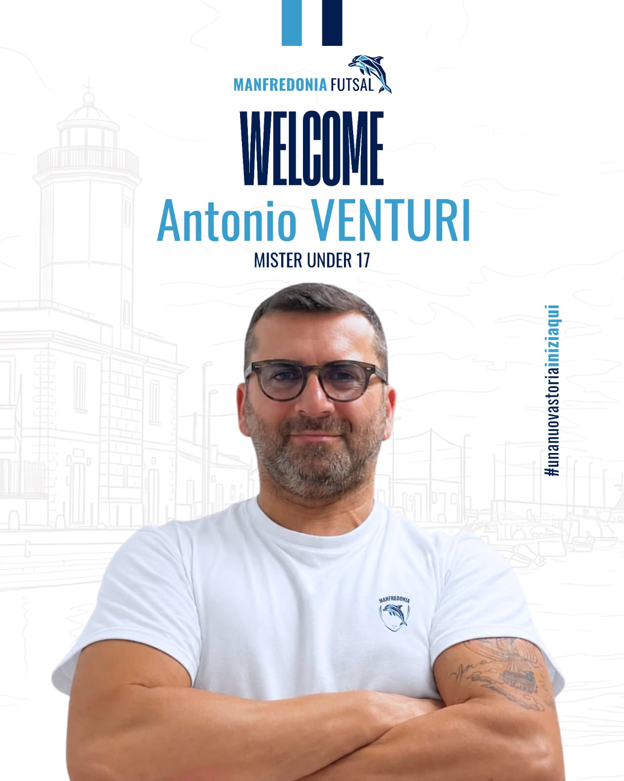 Manfredonia Futsal, Antonio Venturi guida l’Under 17 Regionale