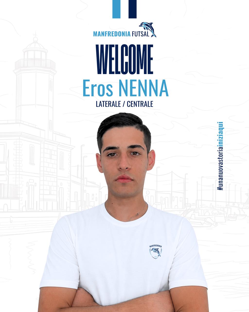 Manfredonia Futsal, Eros Nenna nel cuore del progetto