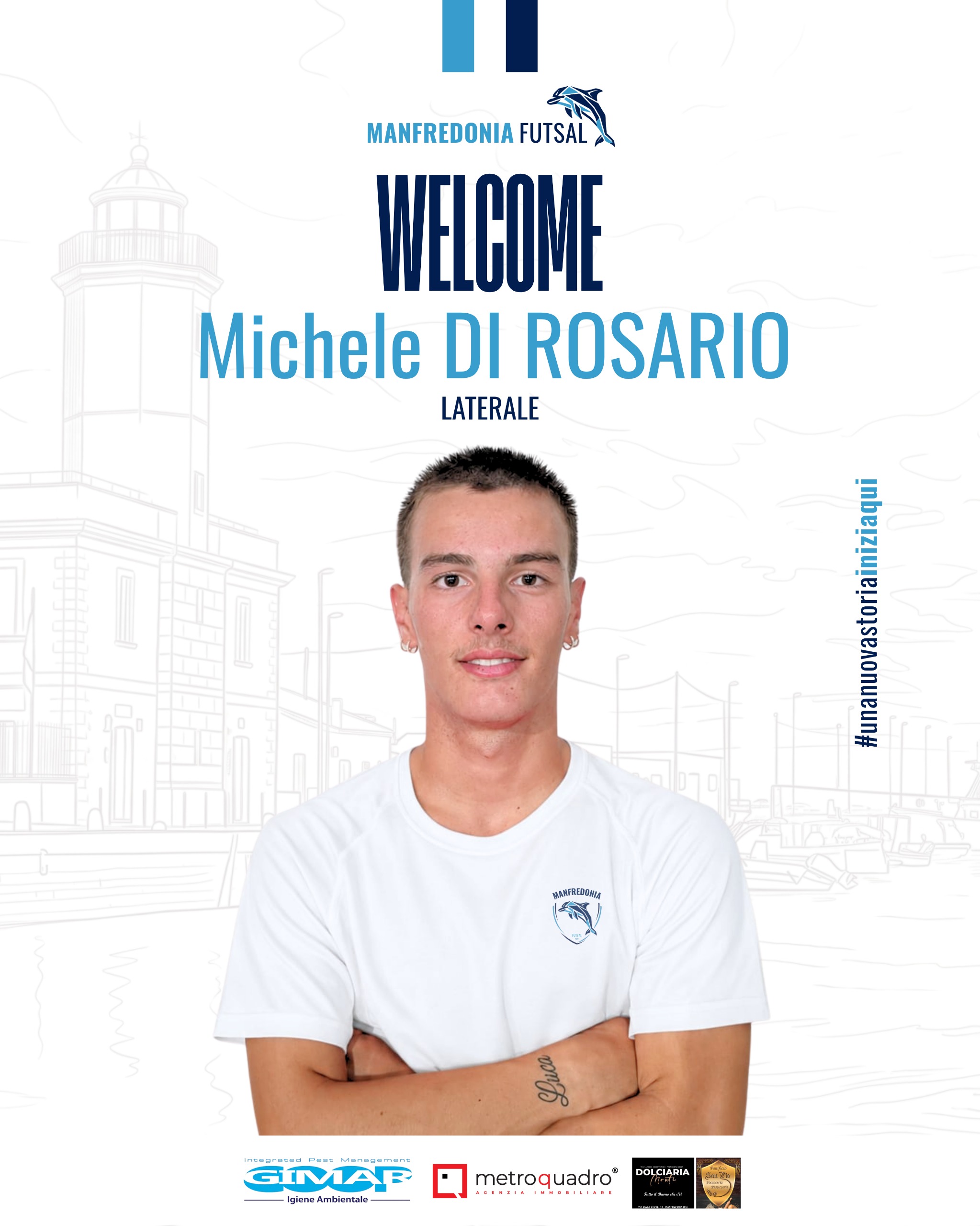 Manfredonia Futsal, Michele Di Rosario torna al calcio a 5
