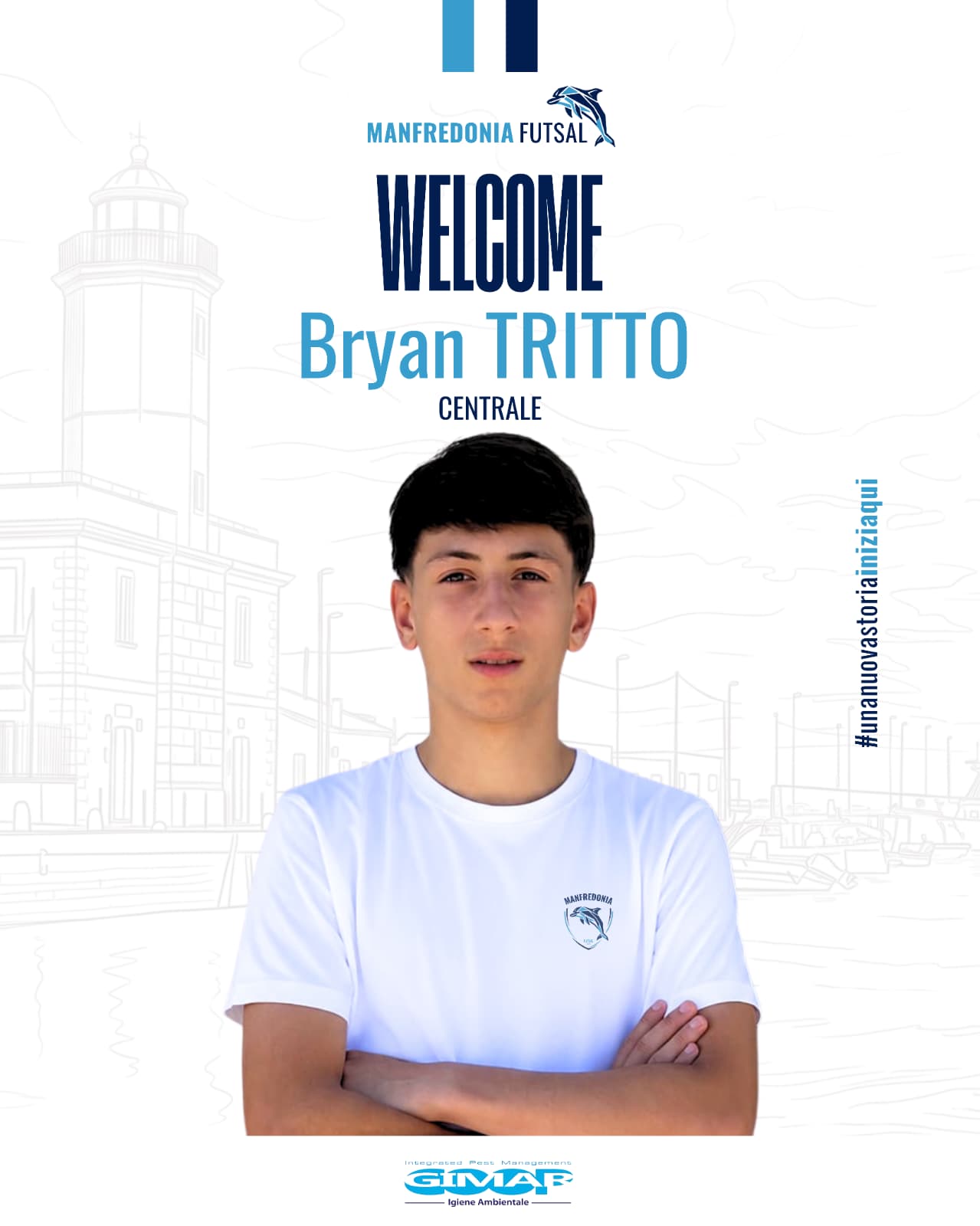 Manfredonia Futsal, ecco la novità Bryan Tritto