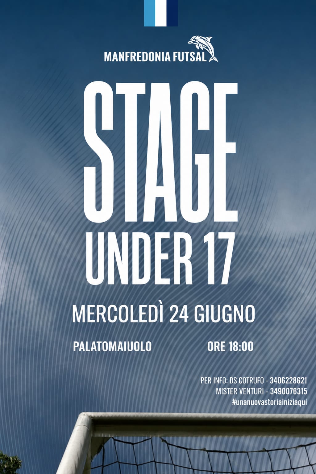 Manfredonia Futsal, stage U17 al PalaTomaiuolo mercoledì