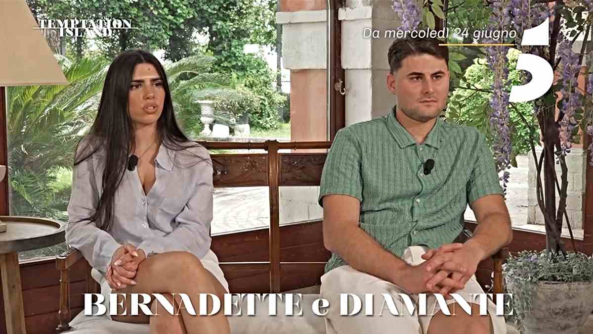temptation island bernadette e diamante sono la quinta coppia lei lo mette di fronte ad un bivio da Ilsipontino.net temptation island bernadette e diamante sono la quinta coppia lei lo mette di fronte ad un bivio