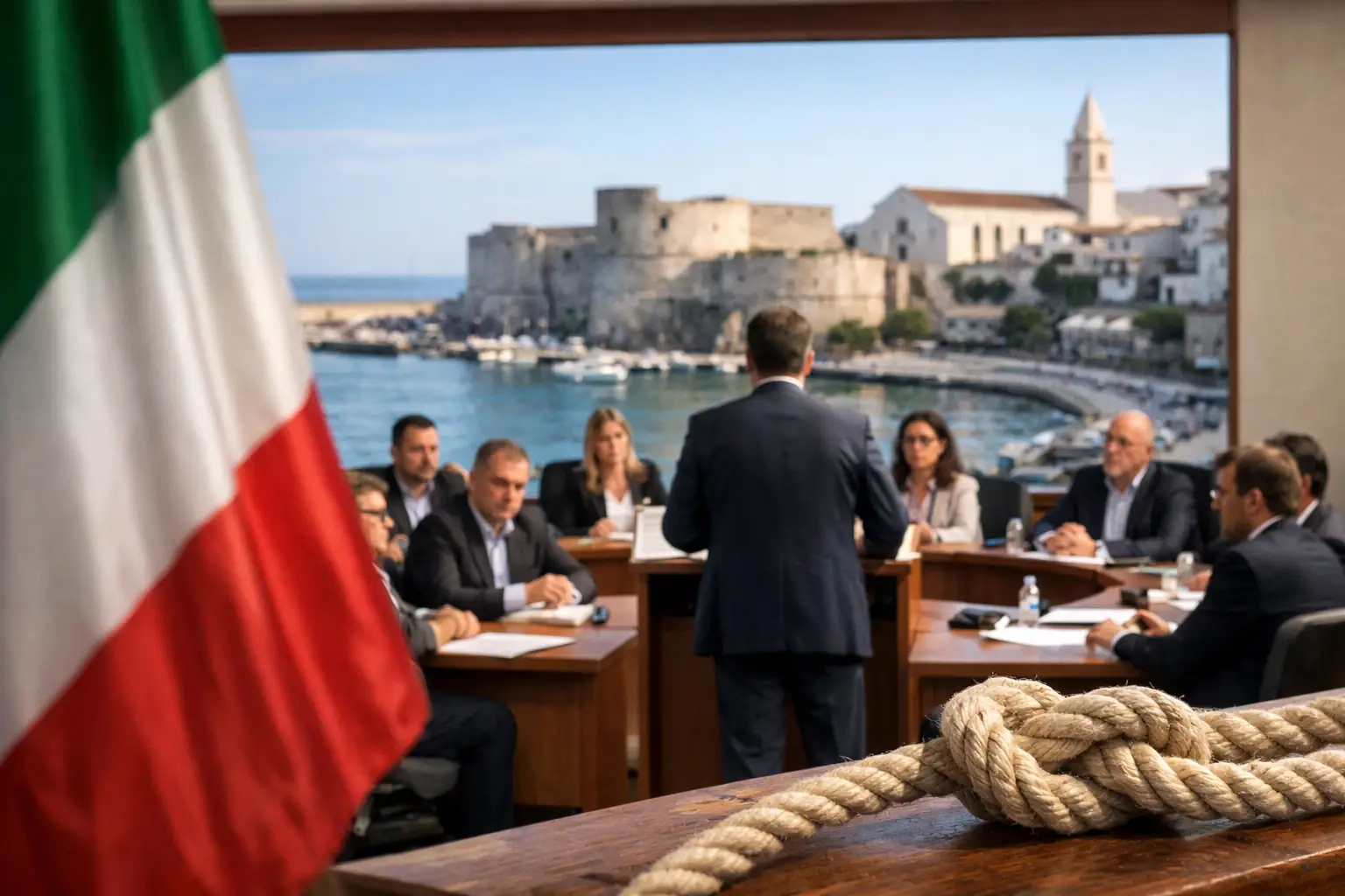 Politica Manfredonia, consiglio comunale e nodi