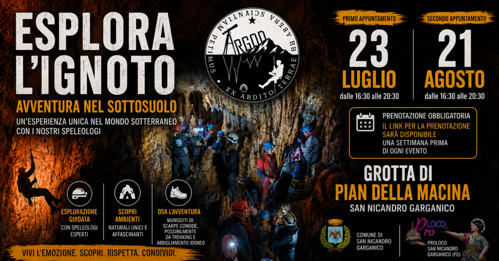 alla scoperta del gargano sotterraneo tornano le visite guidate alla grotta di pian della macina da Ilsipontino.net alla scoperta del gargano sotterraneo tornano le visite guidate alla grotta di pian della macina