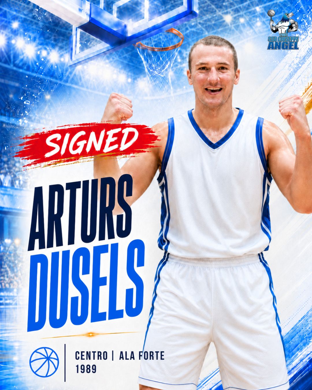 basket angel manfredonia il primo colpo di mercato 232 artur dusels da Ilsipontino.net basket angel manfredonia il primo colpo di mercato 232 artur dusels