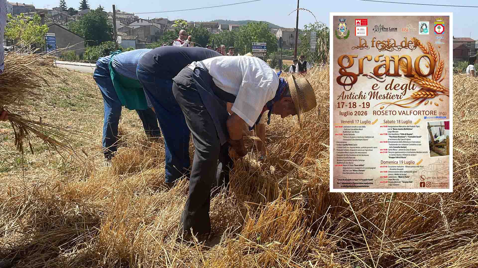 roseto valfortore si veste d8217oro torna la festa del grano e degli antichi mestieri da Ilsipontino.net roseto valfortore si veste d8217oro torna la festa del grano e degli antichi mestieri