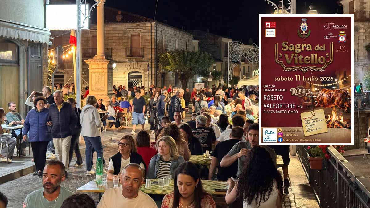 un piccolo borgo una grande festa torna la sagra del vitello allo spiedo di roseto valfortore da Ilsipontino.net un piccolo borgo una grande festa torna la sagra del vitello allo spiedo di roseto valfortore
