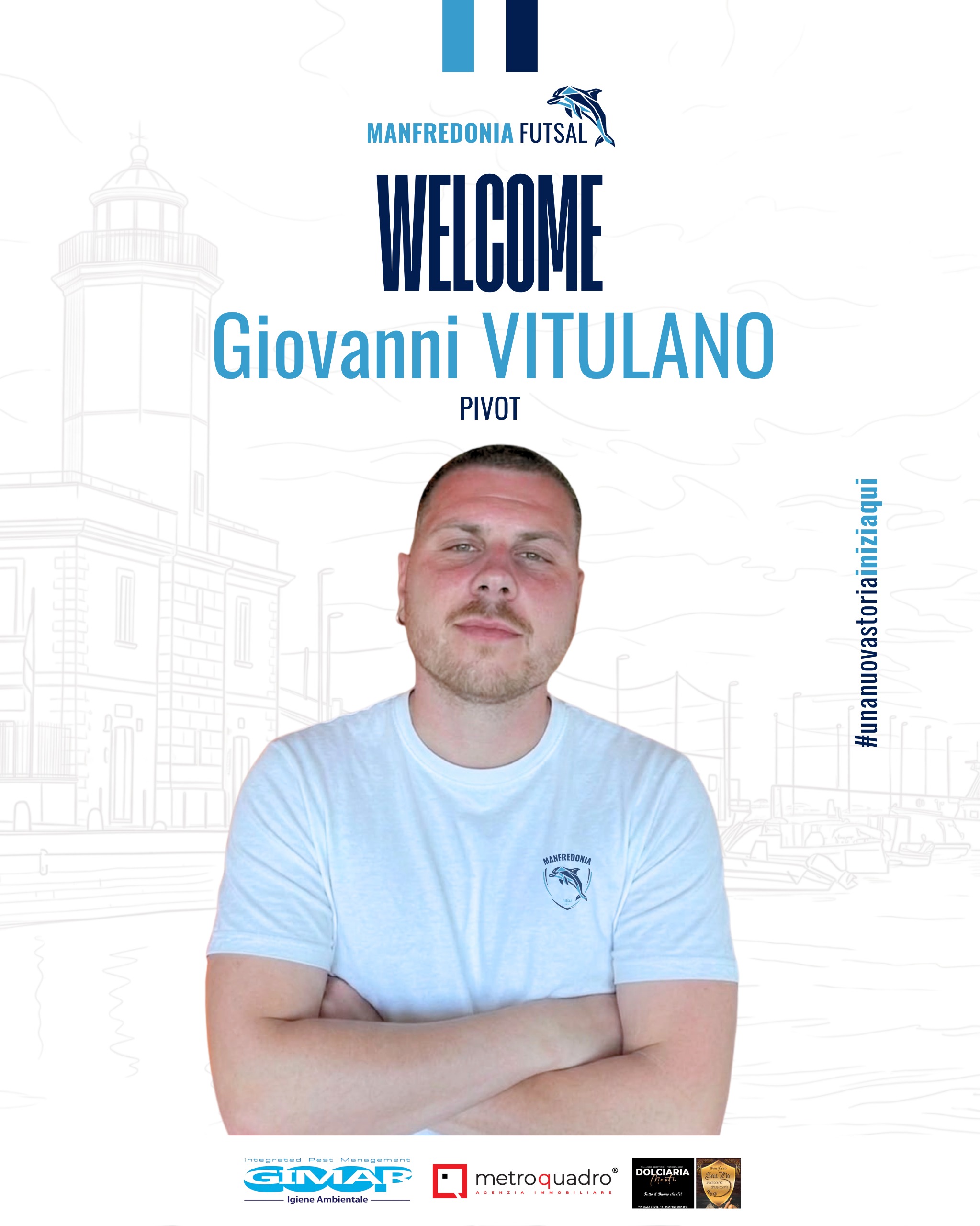 Manfredonia Futsal, l’emozionante ritorno di Giovanni Vitulano nel calcio a 5