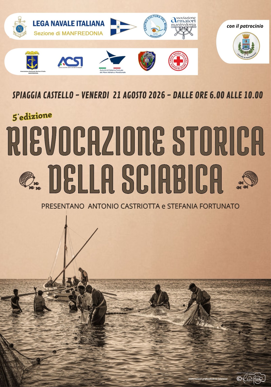 rievocazione storica della pesca con sciabica da parte della lega navale di manfredonia da Ilsipontino.net rievocazione storica della pesca con sciabica da parte della lega navale di manfredonia