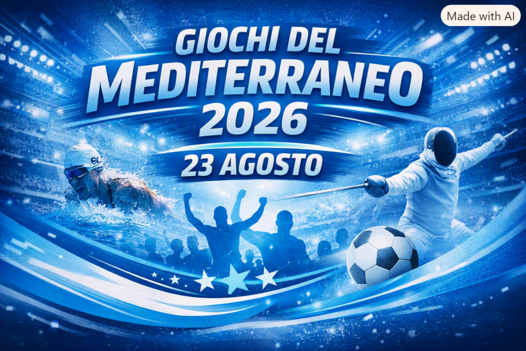 giochi del mediterraneo 2026 dove vedere le gare di oggi 23 agosto in tv e in streaming da Ilsipontino.net giochi del mediterraneo 2026 dove vedere le gare di oggi 23 agosto in tv e in streaming