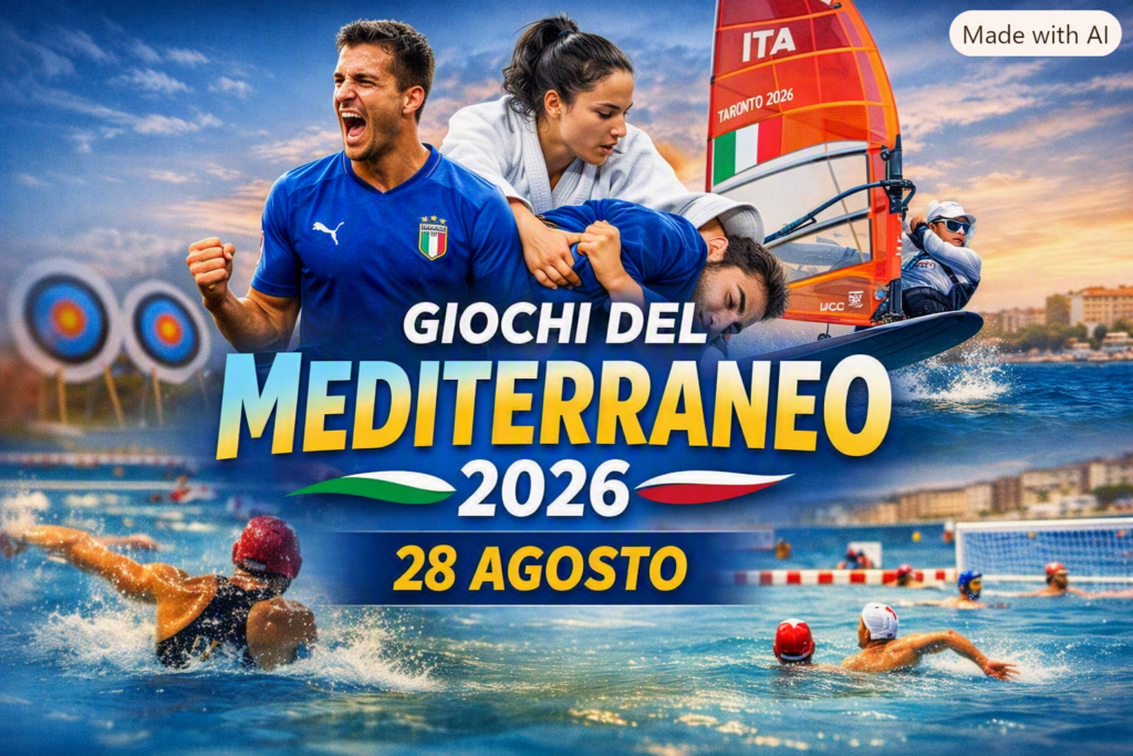 giochi del mediterraneo 2026 dove vedere le gare di oggi 28 agosto in tv e in streaming orari e azzurri in gara da Ilsipontino.net giochi del mediterraneo 2026 dove vedere le gare di oggi 28 agosto in tv e in streaming orari e azzurri in gara
