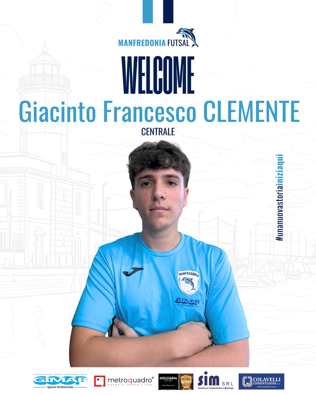 manfredonia futsal giacinto francesco clemente torna a casa da Ilsipontino.net manfredonia futsal giacinto francesco clemente torna a casa