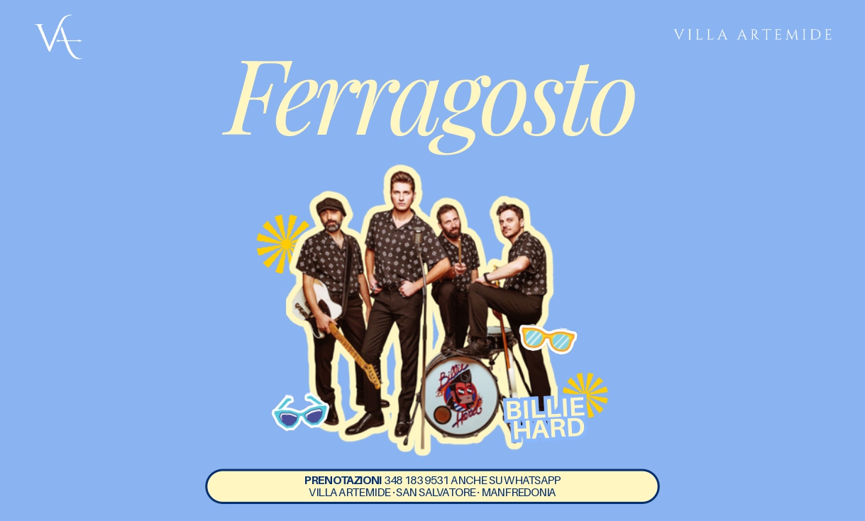 ferragosto a villa artemide tra pranzo piscina e rock8217n8217roll con i billie hard da Ilsipontino.net ferragosto a villa artemide tra pranzo piscina e rock8217n8217roll con i billie hard
