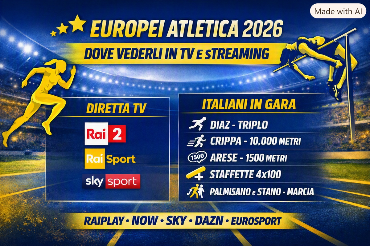 europei atletica 2026