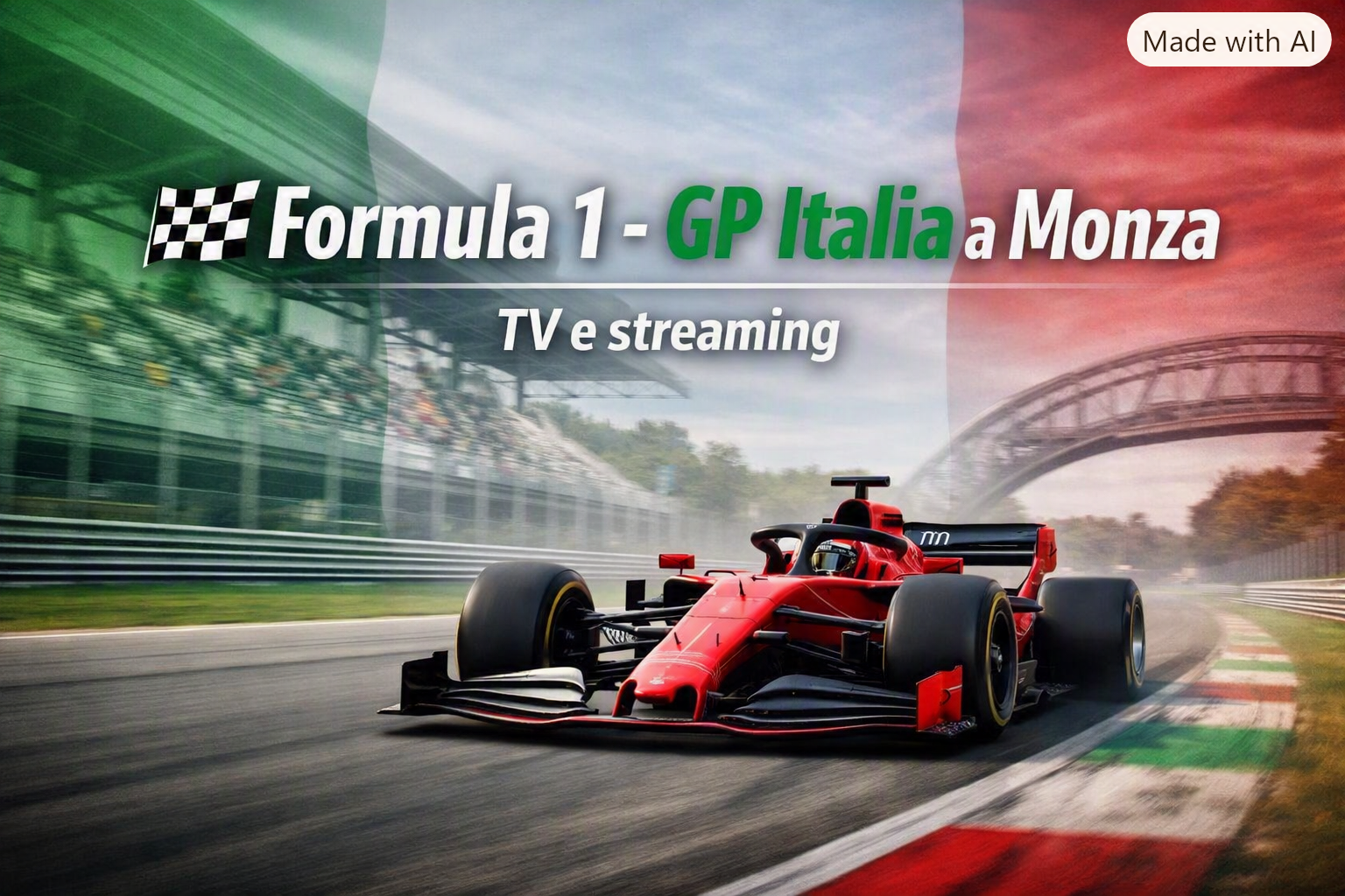 GP Italia 2026 a Monza dove vedere la Formula 1 in TV e streaming, orari e programma completo