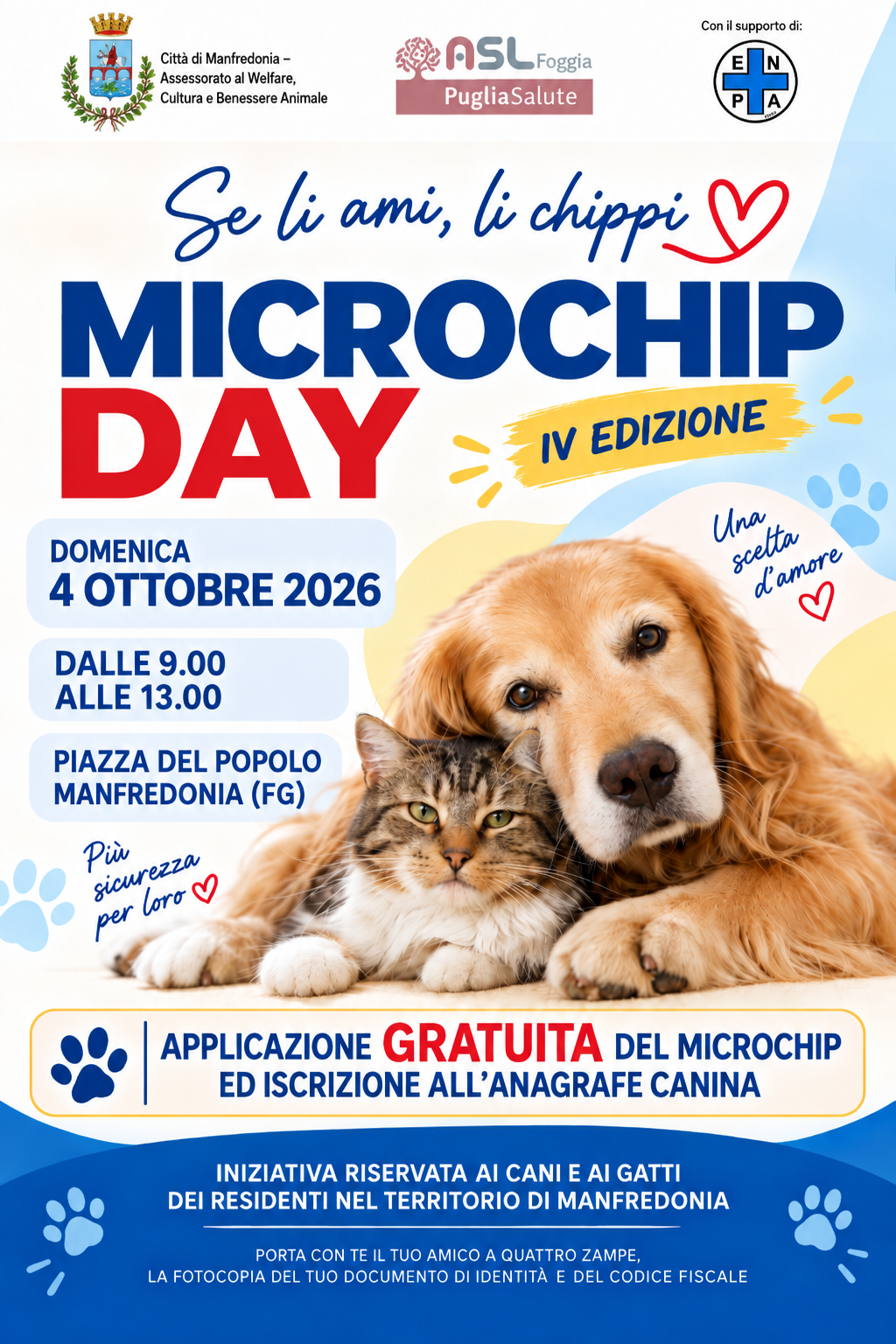 a manfredonia torna il microchip day da Ilsipontino.net a manfredonia torna il microchip day