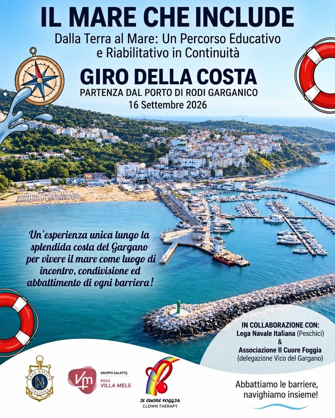 il mare che include dal porto di rodi garganico da Ilsipontino.net il mare che include dal porto di rodi garganico