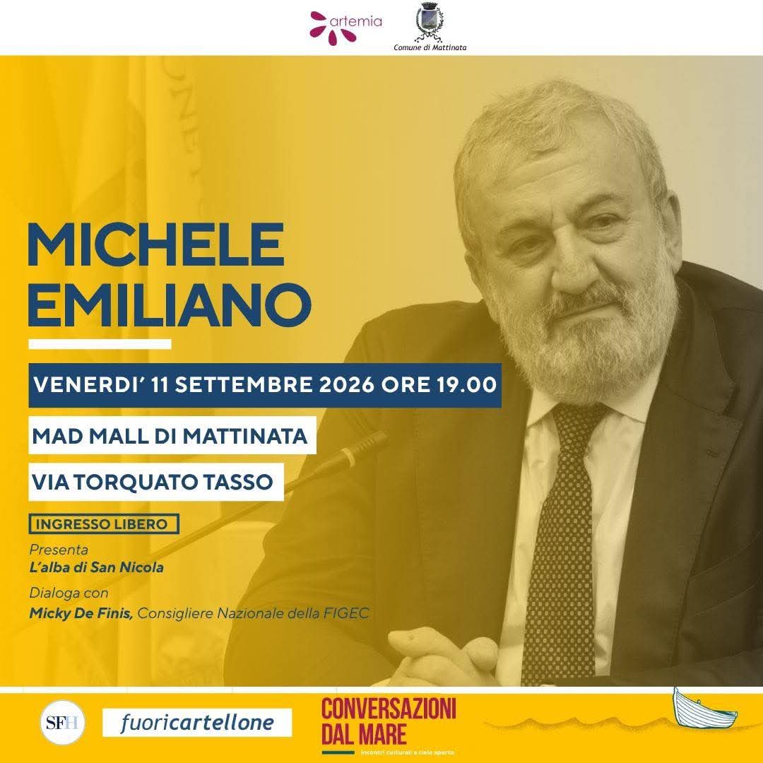 a mattinata l821711 settembre l8217ultimo appuntamento estivo con michele emiliano da Ilsipontino.net a mattinata l821711 settembre l8217ultimo appuntamento estivo con michele emiliano