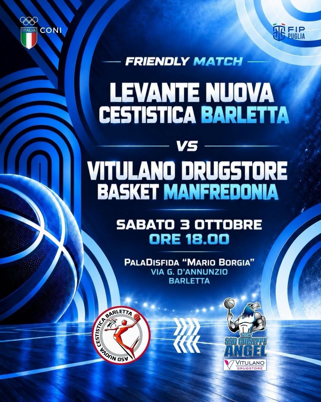 ultimo test per la vitulano drugstore basket manfredonia da Ilsipontino.net ultimo test per la vitulano drugstore basket manfredonia