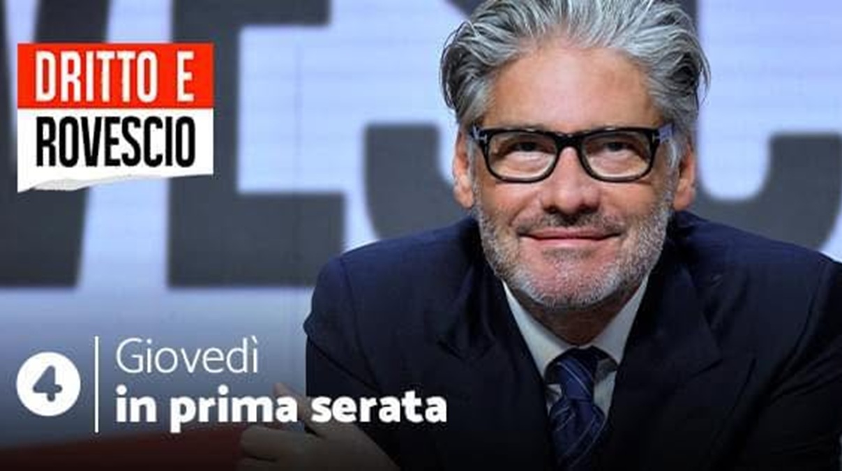 Dritto e rovescio, ospiti e anticipazioni 22 ottobre Maranza, violenza giovanile, carovita e consumo tra i temi