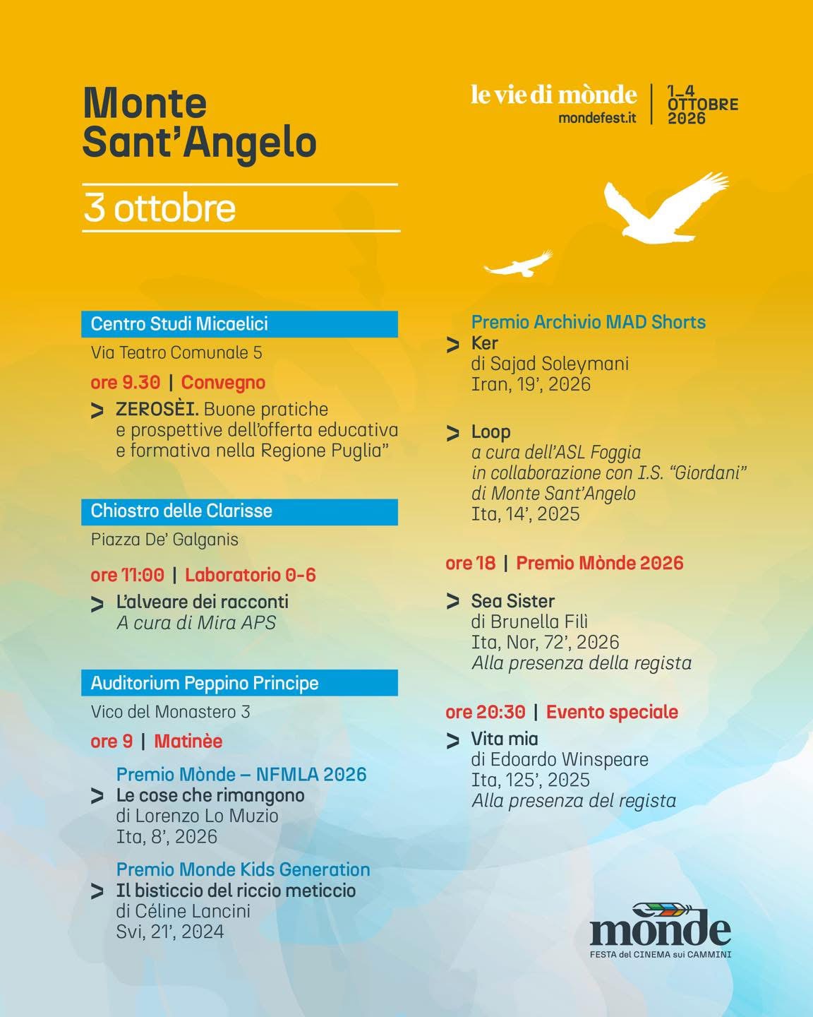 le vie di m242nde dal cammino al cinema oggi scuole protagoniste e l8217evento speciale con edoardo winspeare da Ilsipontino.net le vie di m242nde dal cammino al cinema oggi scuole protagoniste e l8217evento speciale con edoardo winspeare
